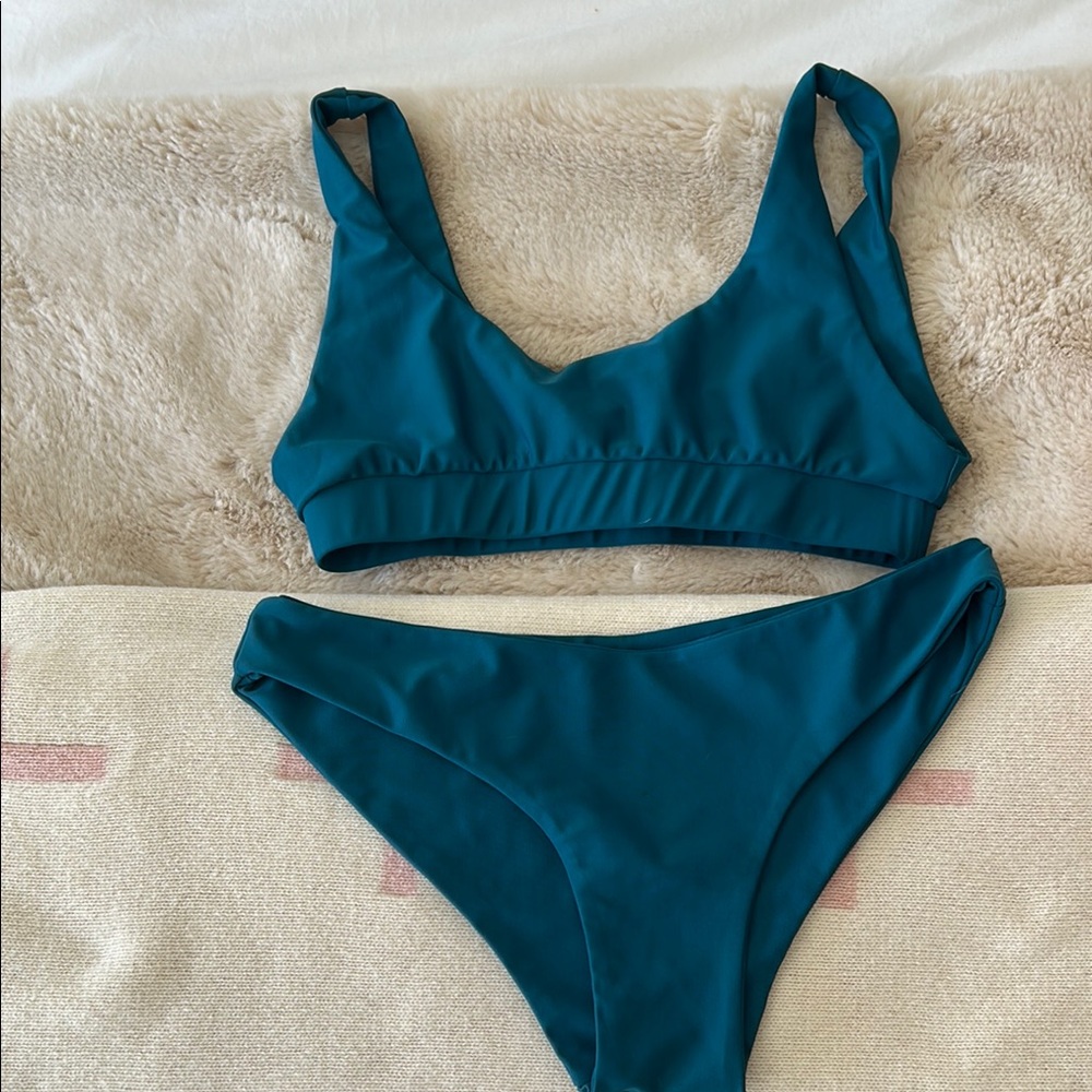Teal Bikini Set from Kulani kinis